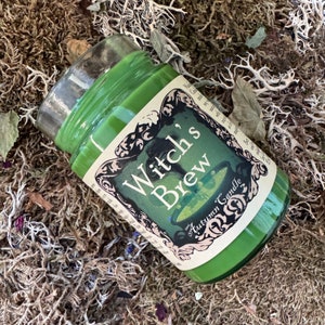 Vela de temporada de Samhain de otoño de Witches Brew