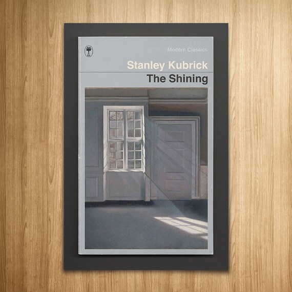 Penguin Books Modern Classics Movie Poster The Shining Etsy