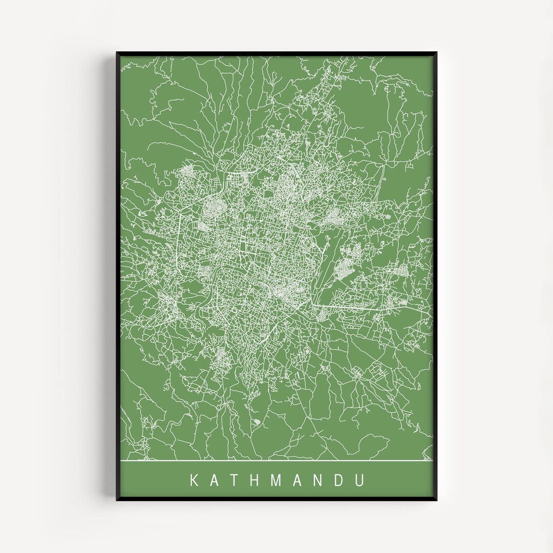 KATHMANDU MAP PRINT Line Art City Map Nepal Map Art Etsy kathmandu-map-print-line-art-city-map-nepal-map-art-etsy