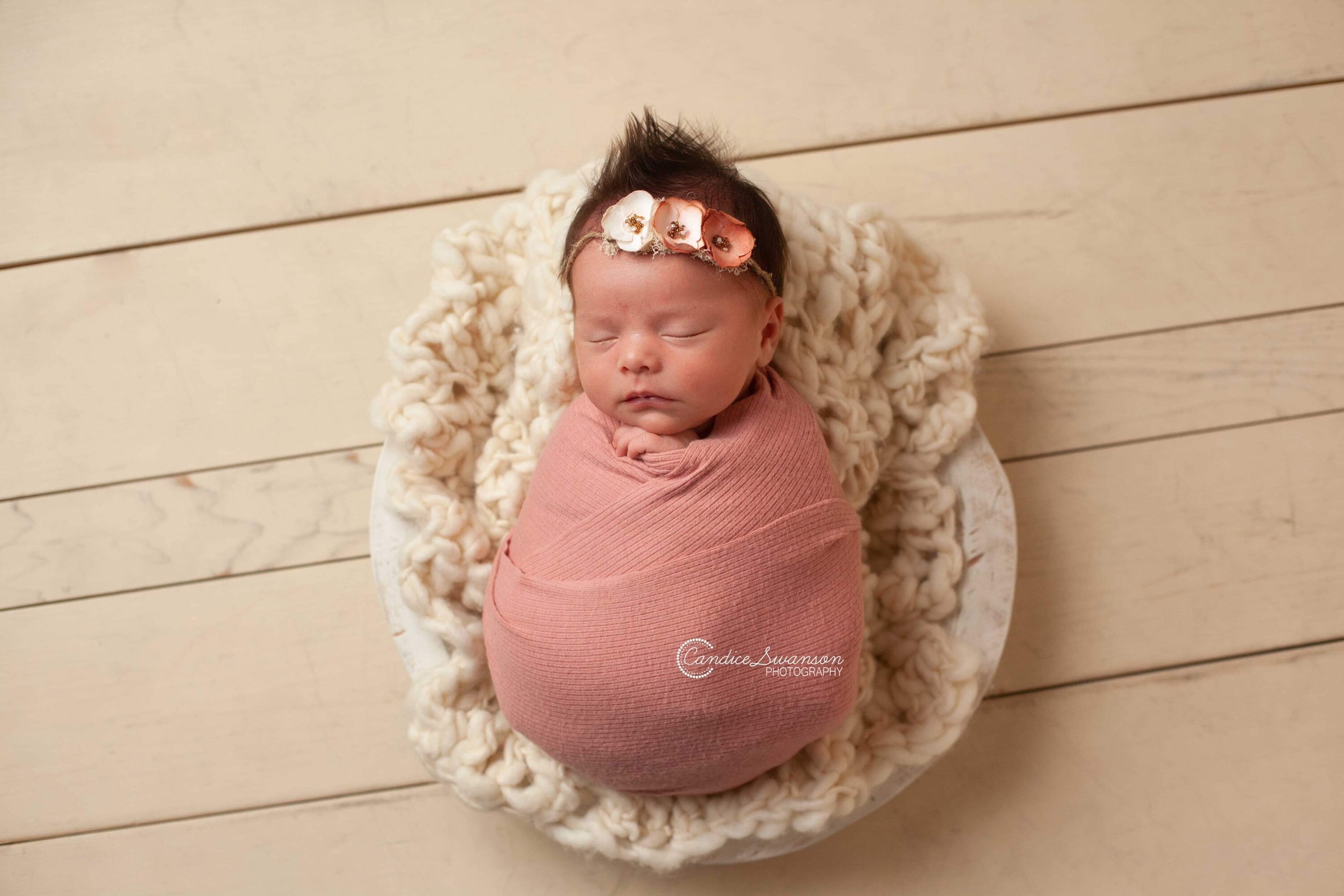 Pink Newborn Wrap Newborn Photo Wrap Set Etsy