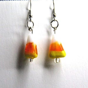 Candy Corn-oorbellen