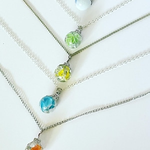 Crackle Marble Necklaces