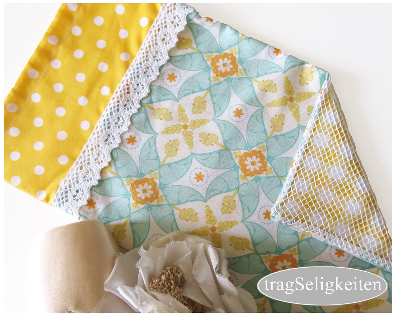 pointe shoe bag, ballet shoe bag, yellow aqua, m, dance shoe bag, drawstring bag, mesh at back, ballet bag, dance gift, ballet g