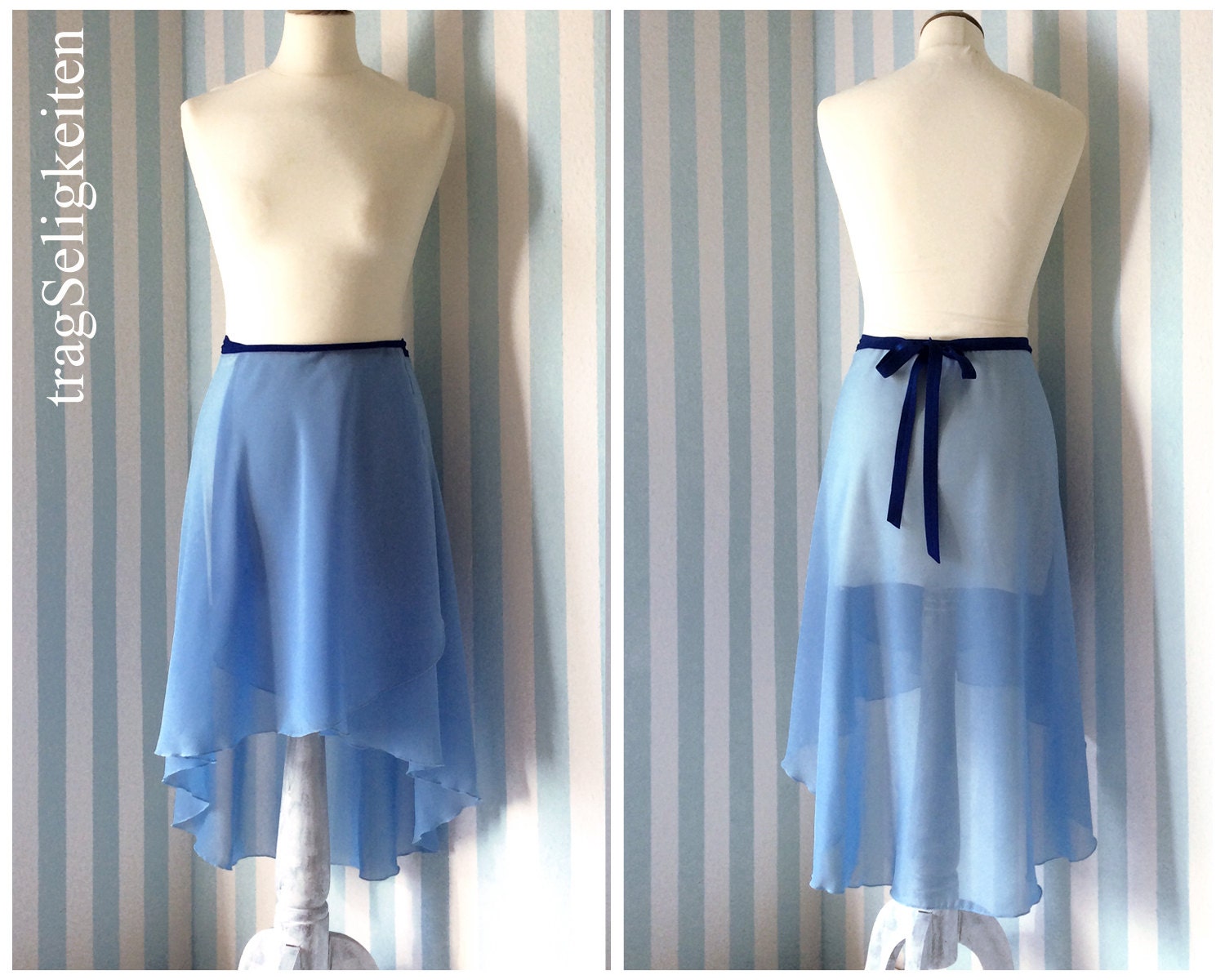 blue ballet skirt