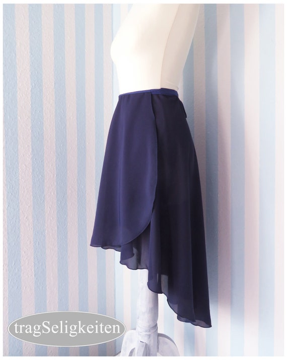 long wrap around dance skirt