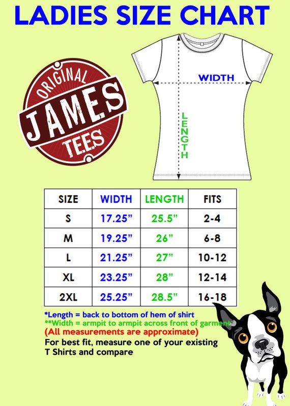 Evil Twin Size Chart