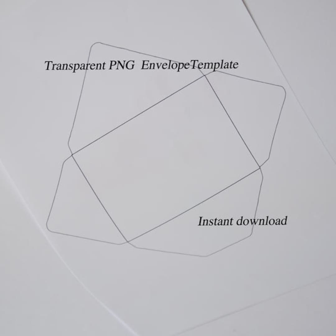Easy Envelope Template! 6x4 Inch Envelope Template Download ...