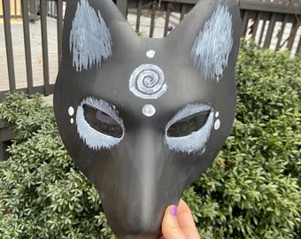 Black Waterproof therian style mask