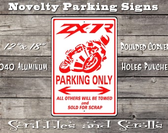 Kawasaki ZX-7R K1 24 X 36 Inch (2ft X 3ft) Art Print Signed by