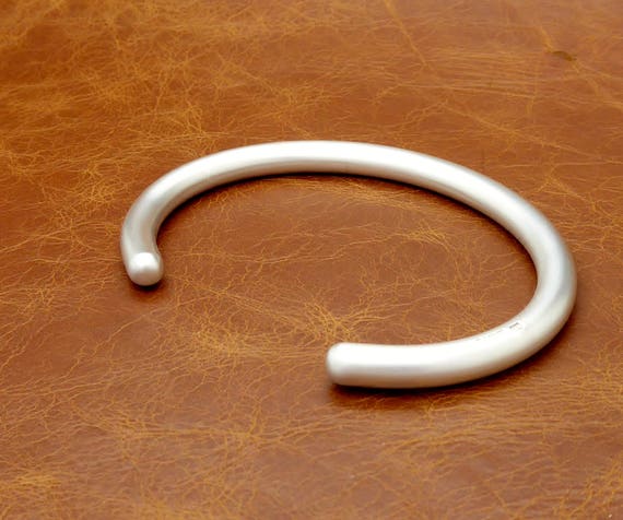 57g Para Hombres Caballeros Brazalete de plata de ley