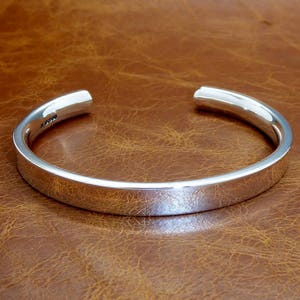 Heavy Solid Sterling Silver Torque Bangle - London Assay Hallmark