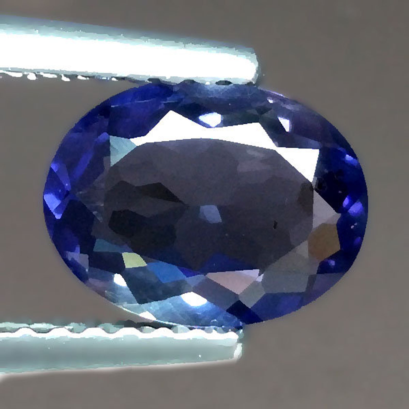 1.00cts Rare Oval Bi Color Natural Iolite Loose Gemstones for Etsy