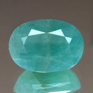 14.80cts Rare Gem Huge Oval Green Blue Natural Grandidierite Loose Genuine Gemstones for Ring Pendant Jewelry Free Shipping