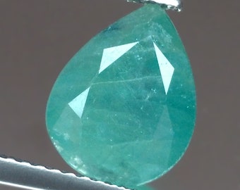 3.20ct Grandidierite Rare Gem Pear Green-Blue Madagascar Natural Loose Genuine Gemstone