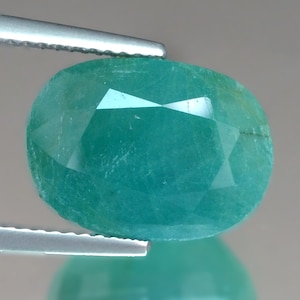 10.14cts Rare Gem Huge Oval Blue Green Natural Grandidierite Loose Genuine Gemstones for Ring Pendant Jewelry Free Shipping
