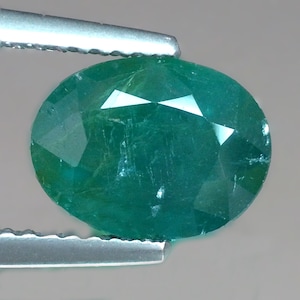 2.46cts Gemma rara Incredibile ovale verde verde acqua naturale Grandidierite sciolto autentiche pietre preziose per anello Pendente Gioielli Spedizione gratuita