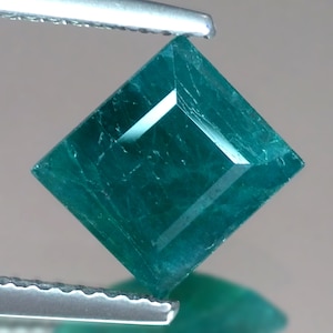 1.80cts Rare Gem Fabulous Fancy cut Teal Green Natural Grandidierite Loose Genuine Gemstones for Ring Pendant Jewelry Free Shipping
