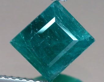 Grandidierite 1.80ct Rare Gem Teal Green Fancy cut Madagascar Natural Loose Genuine Gemstone