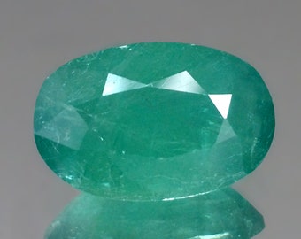 4.30 Ct Natural Madagascar Grandidierite Rare Teal Green Oval Loose Gemstone