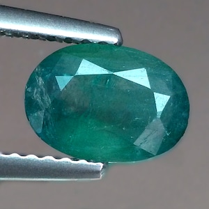1.08cts Rare Gem Nice Oval Teal Green Natural Grandidierite Loose Genuine Gemstones for Ring Pendant Jewelry Free Shipping