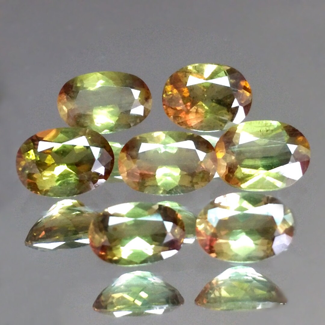 3.72cts 6x4mm Rare Gem Oval Color Change Natural Andalusite Loose