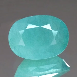 5.84cts Rare Gem Huge Oval Green Blue Natural Grandidierite Loose Genuine Gemstones for Ring Pendant Jewelry Free Shipping