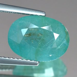 5.26cts Rare Gem Huge Oval Green Blue Natural Grandidierite Loose Genuine Gemstones for Ring Pendant Jewelry Free Shipping