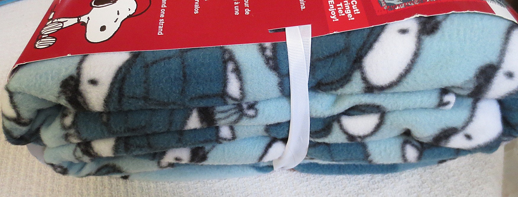 Peanuts Snoopy Chill Out Design Nosew Fleece Throw Kitnew Etsy