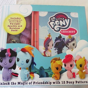 Thunder Bay Press My Little Pony Characters Crochet Kit-New