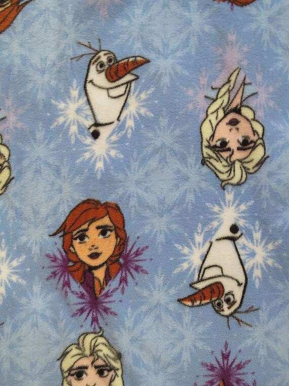 Springs Creative Disney Frozen 2 Best Friends Design No sew Fleece Blanket Kit Etsy