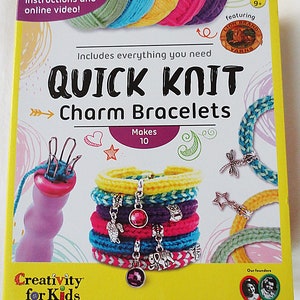 Charm Bracelet Kit, Do It Yourself Jewelry Making Kit, Over 50