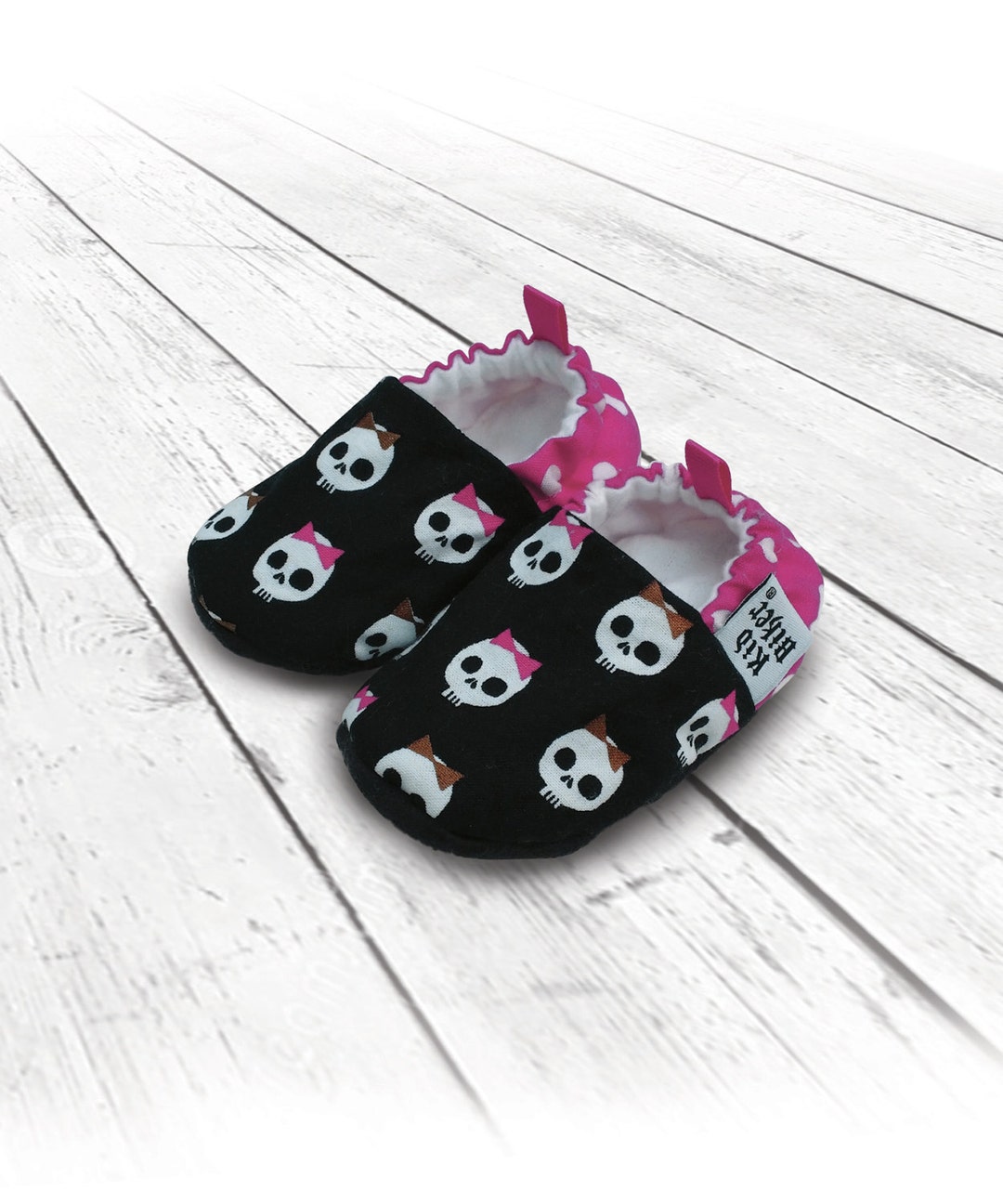 Baby Booties Baby Girl Shoes Baby Slippers Baby Skulls - Etsy