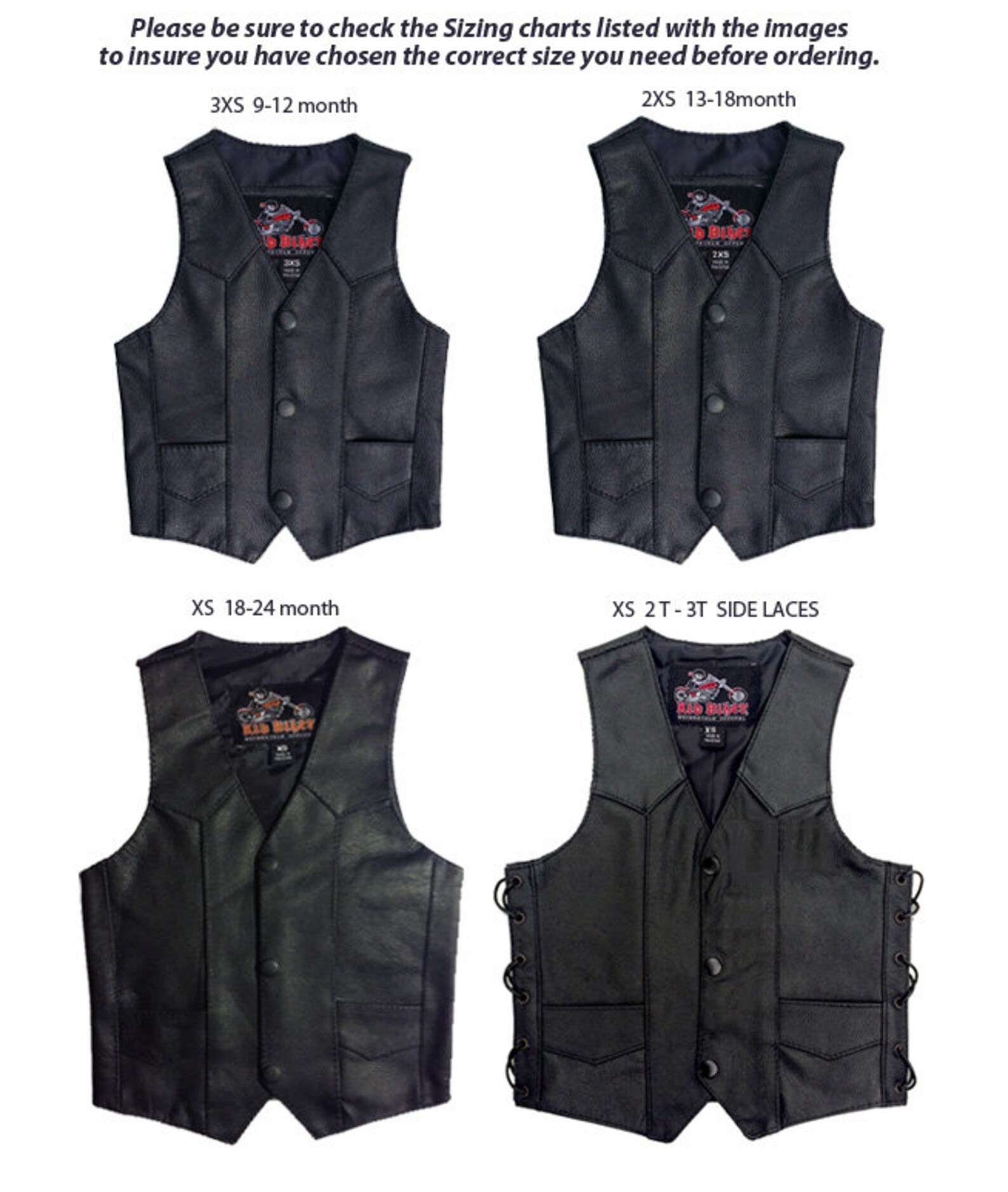 Baby Biker Leather Vest With Patches Harley Davidson Baby Etsy