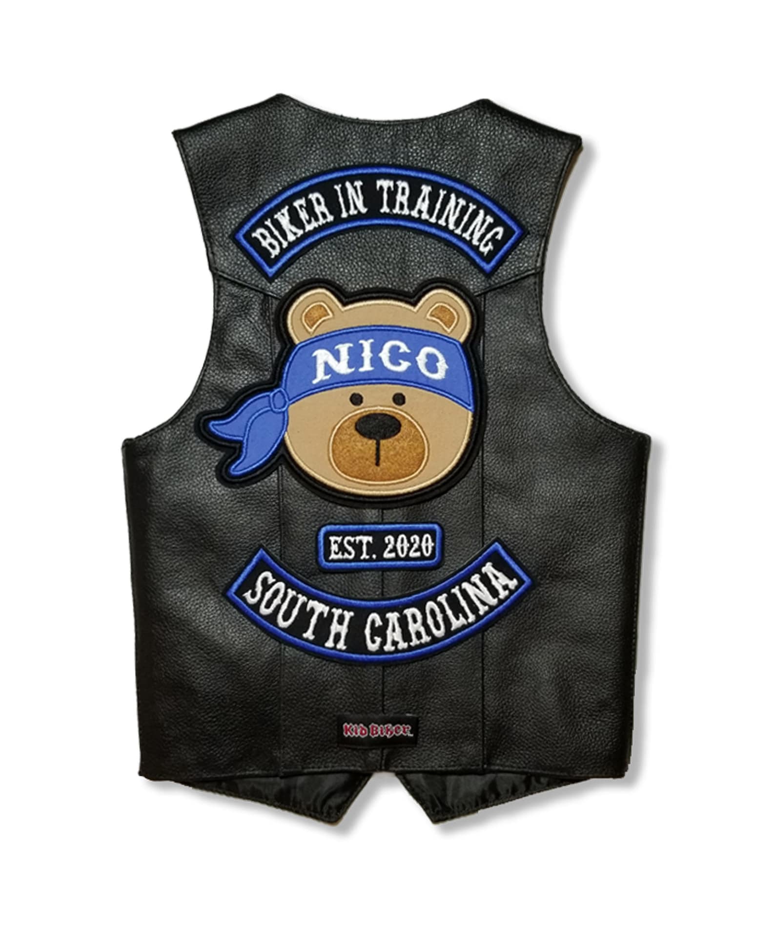 BABY LEATHER VEST Patches Harley Davidson Baby Boy Etsy