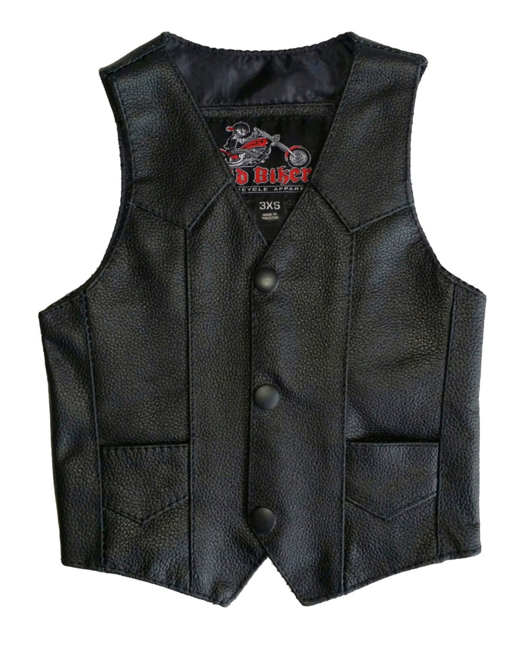 BABY LEATHER VEST, Baby Biker Vest, , Harley Davidson Baby, Sons of