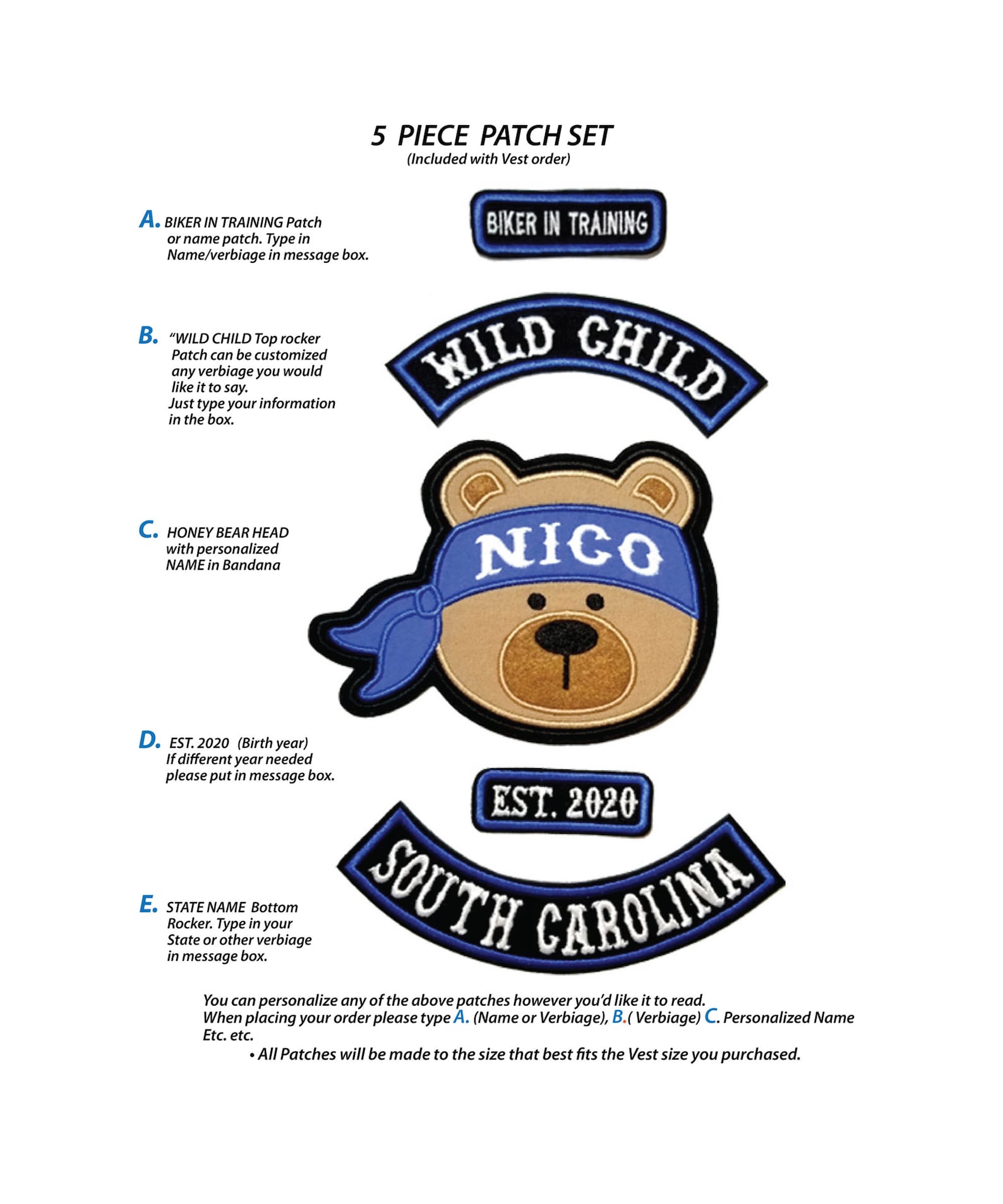 BABY LEATHER VEST Patches Harley Davidson Baby Boy Etsy