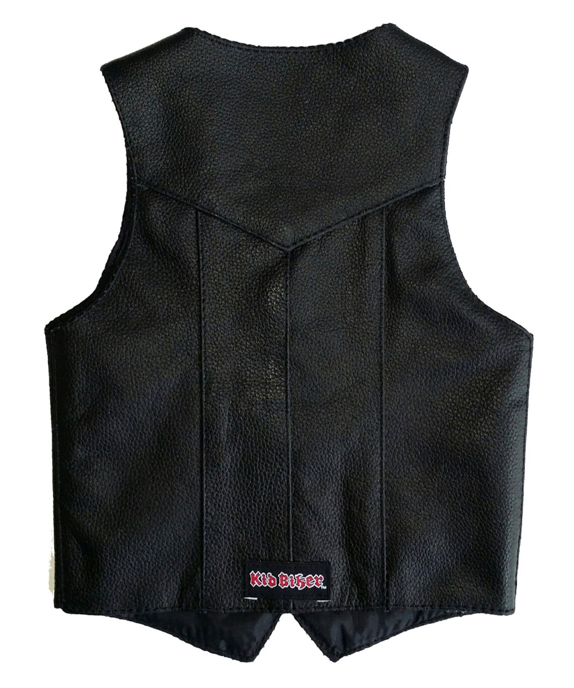 BABY LEATHER VEST With biker in Training Patch / Baby Etsy