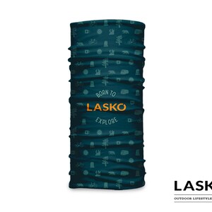 Bandana Multifunzione Scaldacollo Tubolare • LASKO Lifestyle Born To Explore