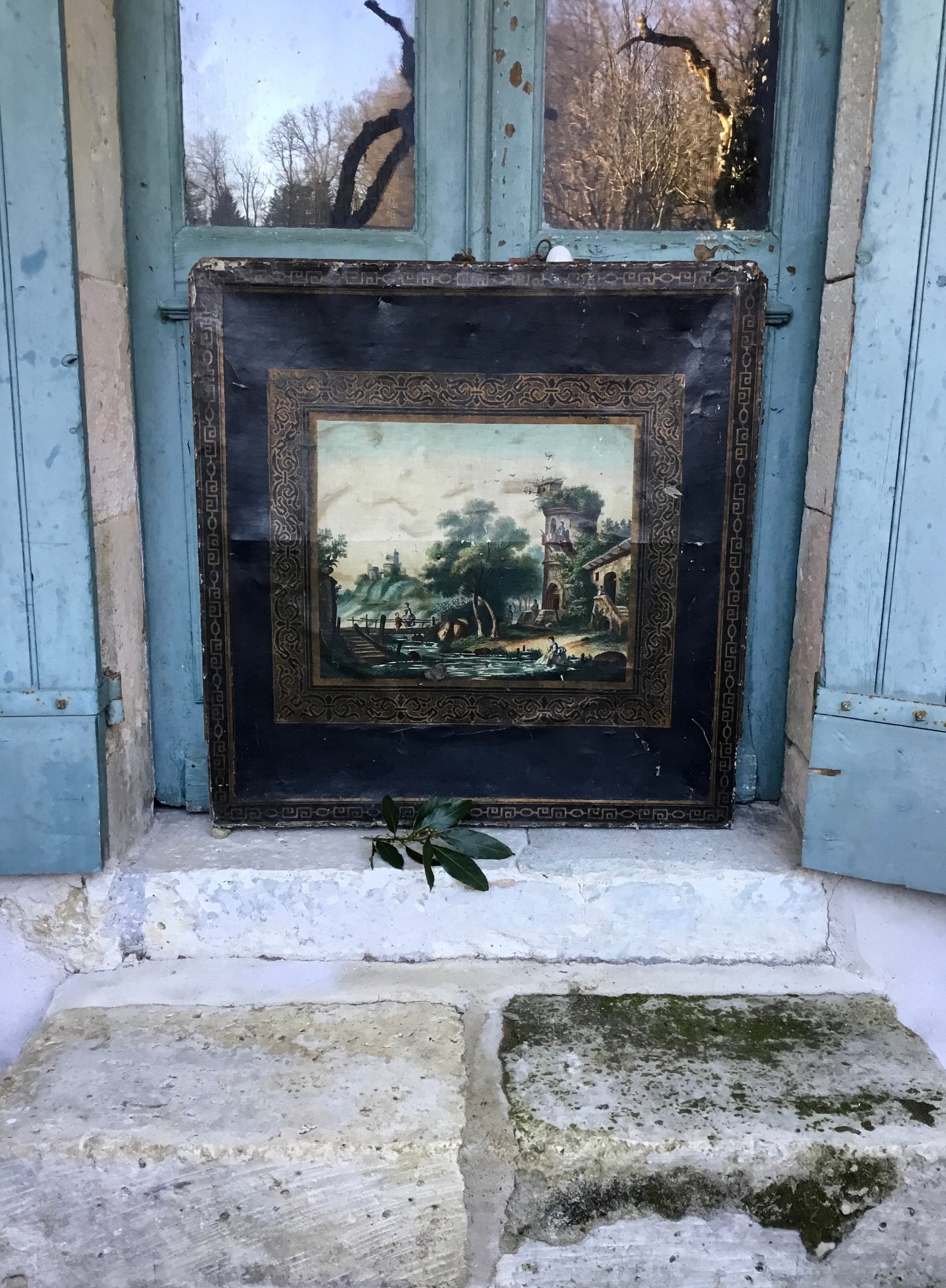 Un Grand Panneau Mural