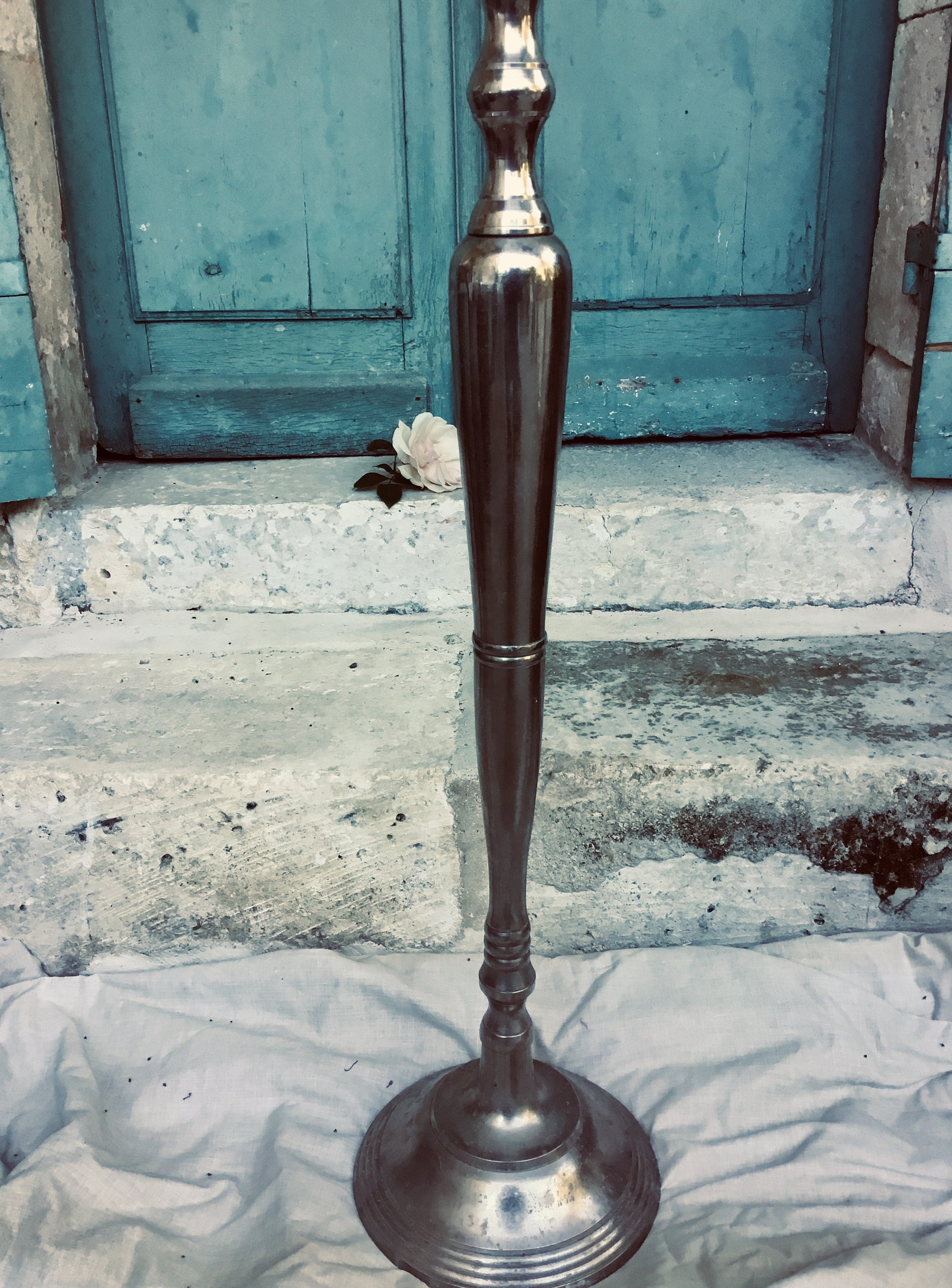 Huge Floor standing candelabra - vintage French 5 branch ...