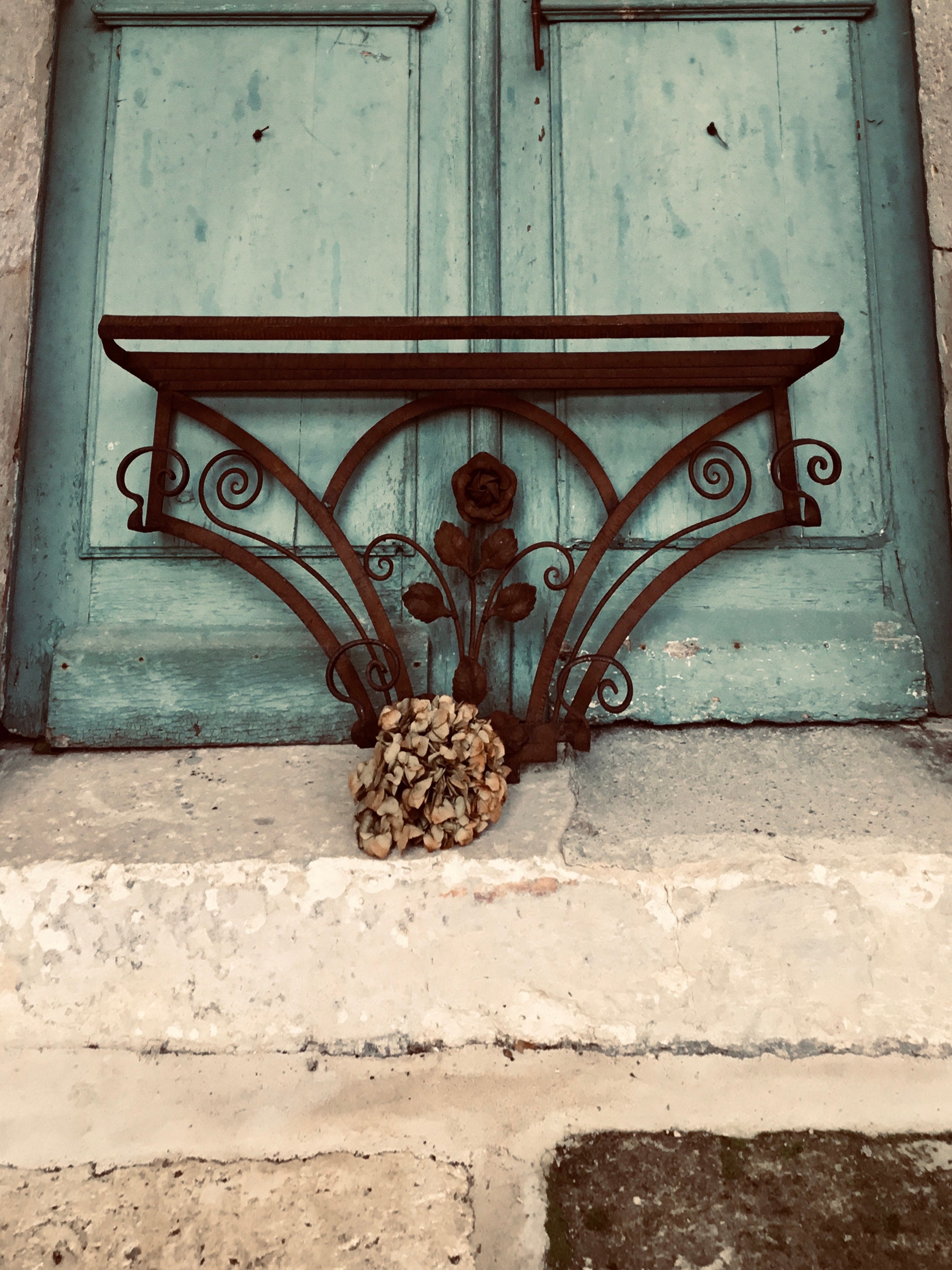 wrought iron pegs