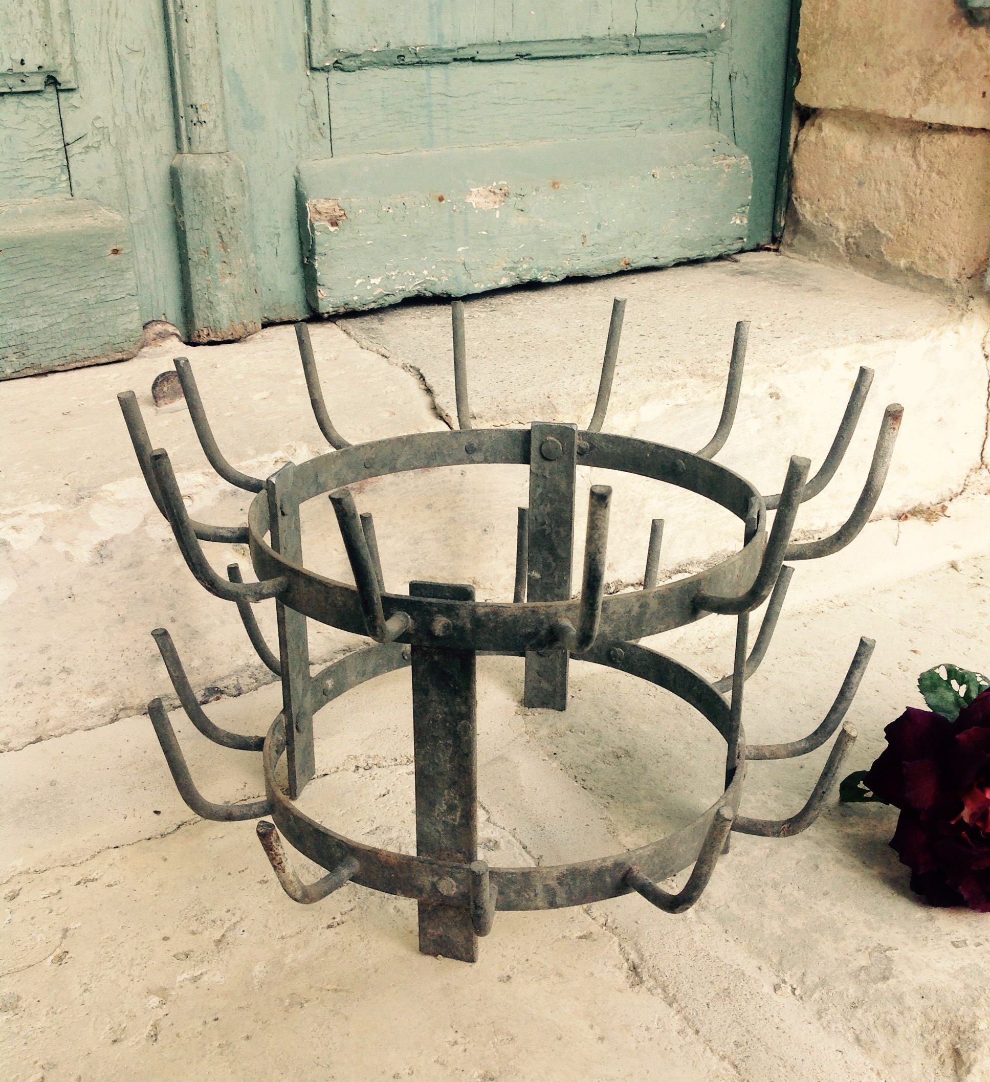 small bottle drying rack