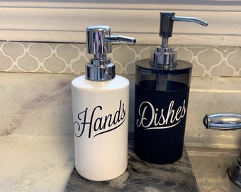 Hand & Dish Soap Labels svg - DIGITAL FILE ONLY