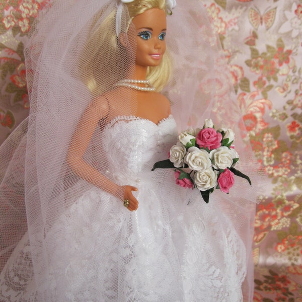 Barbie Wedding Veil Etsy
