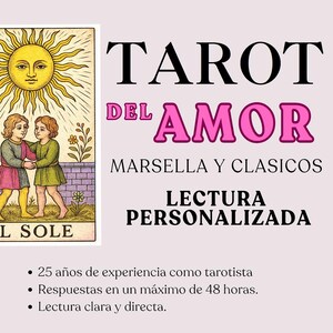Lectura de Tarot Marsella de Amor y Pareja – Tirada de Tarot Personalizada con Marsella y Mazos Clásicos | Respuesta Clara y Honesta en 48h