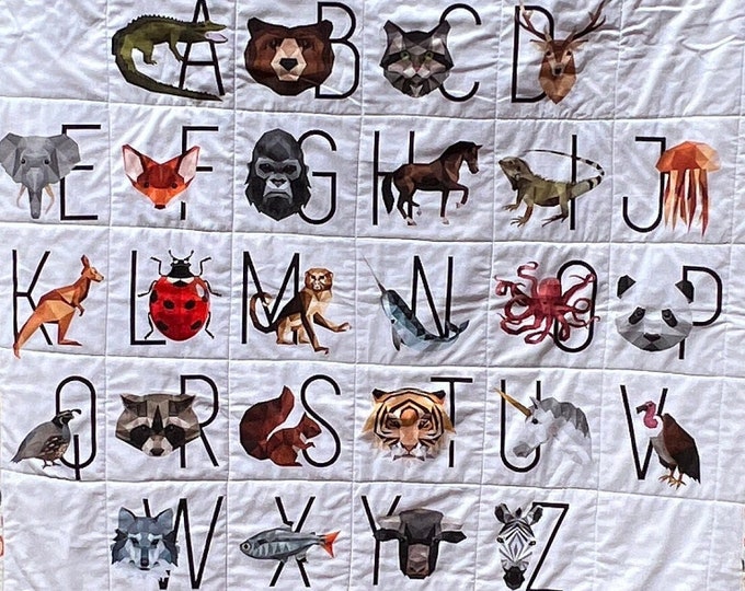 Alphabet Animal Quilt