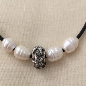 Sterling Starfish and FW Pearls