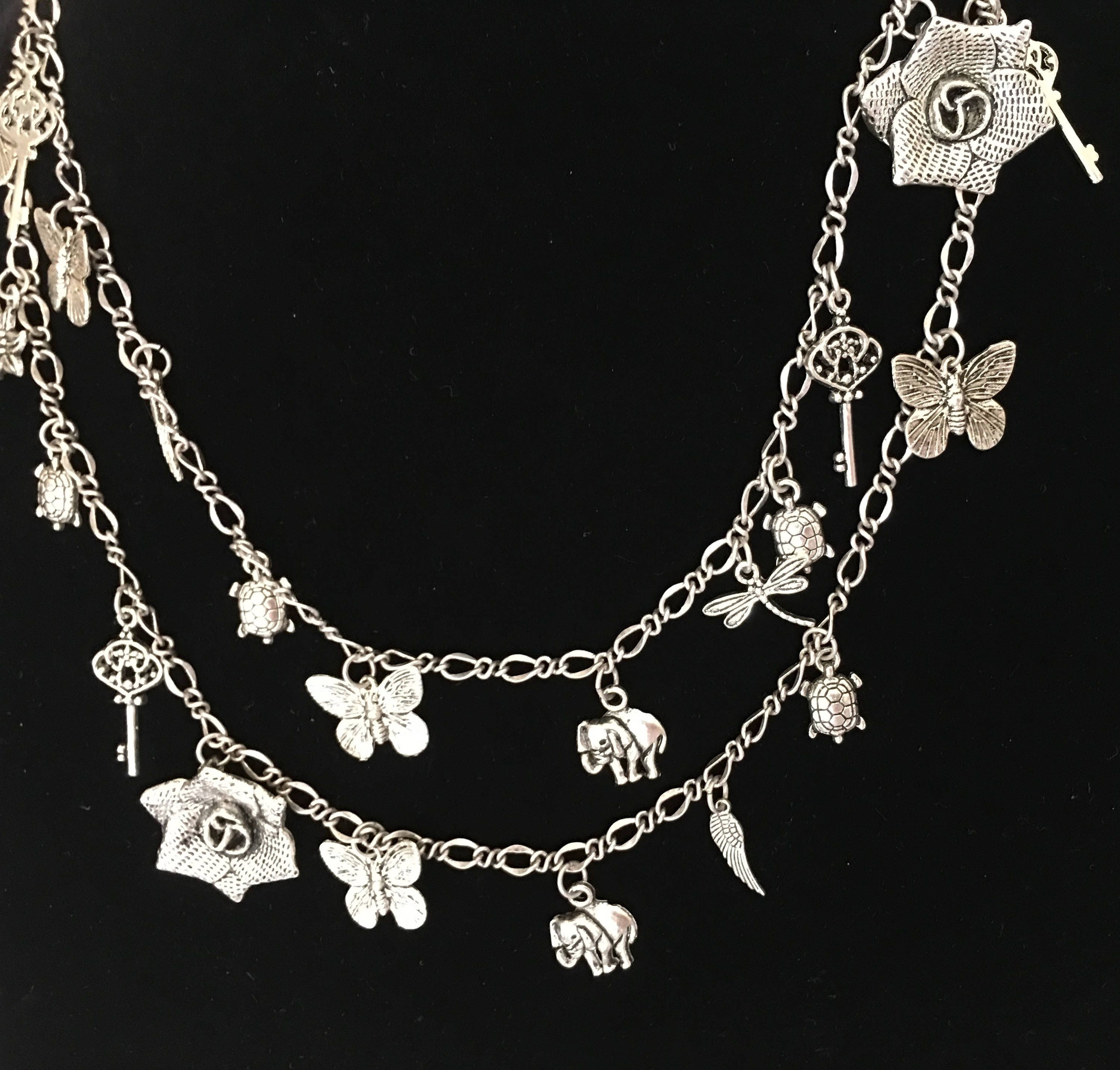 Silver Charm Necklace