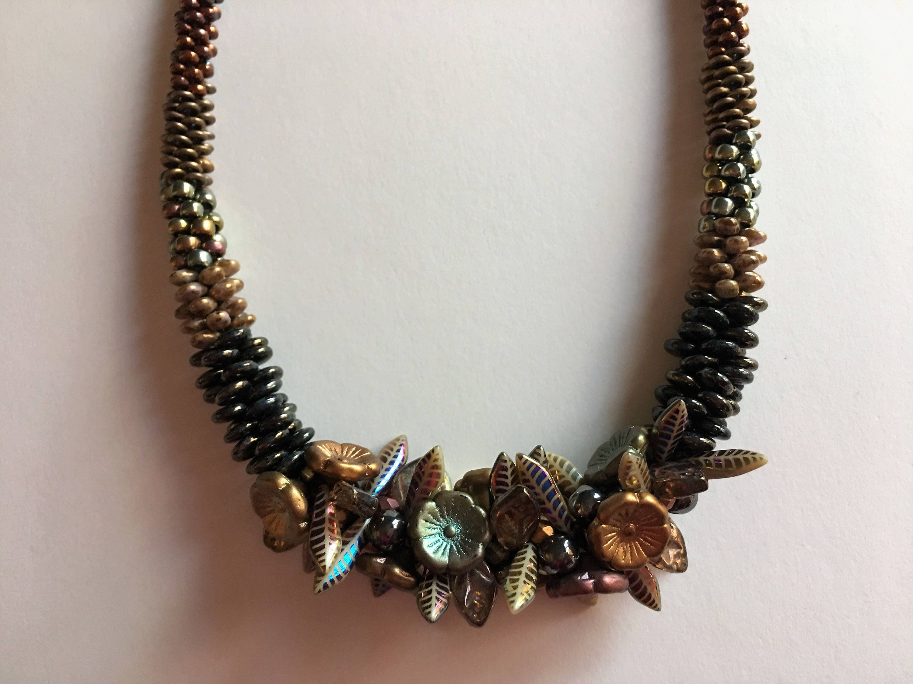 Rich Metals Kumihimo Necklace