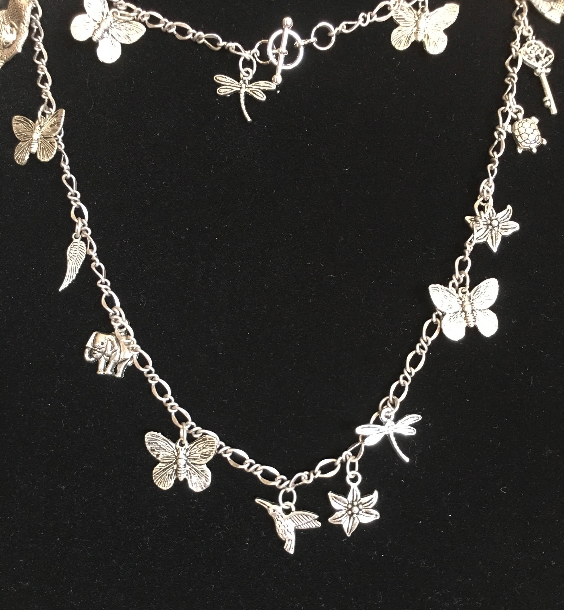 Silver Charm Necklace